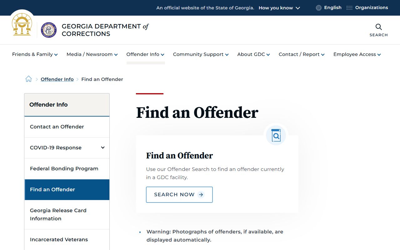 Gwinnett County criminal court records Georgia Department of Corrections offender search