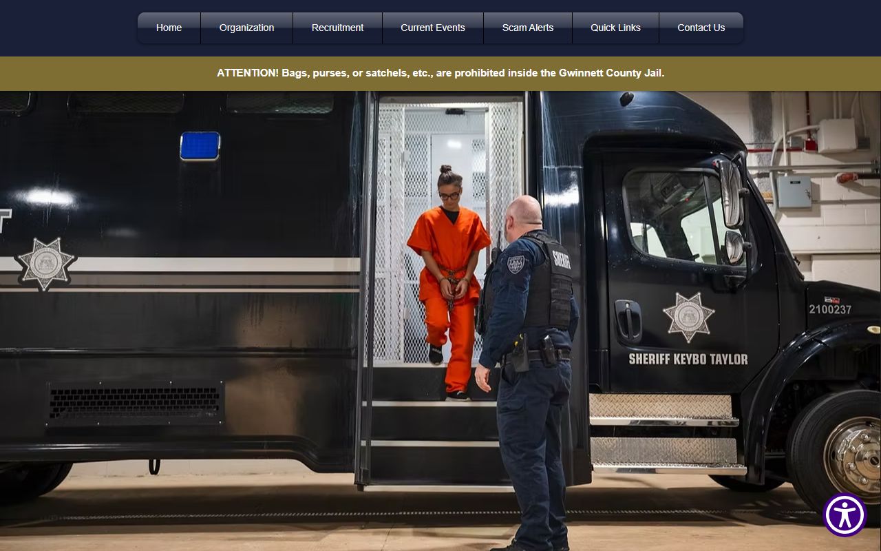 Gwinnett County inmate records contact and mail rules