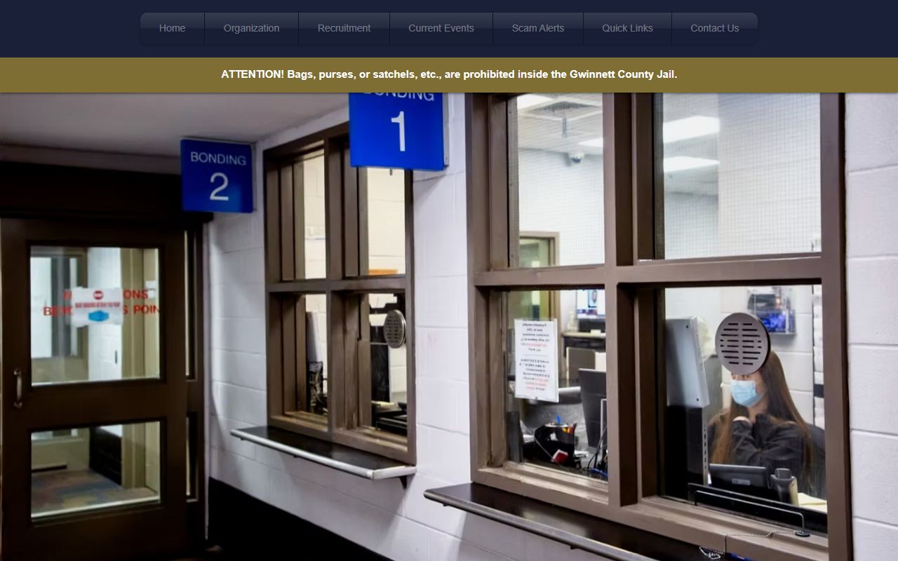 Gwinnett County inmate records bonding process