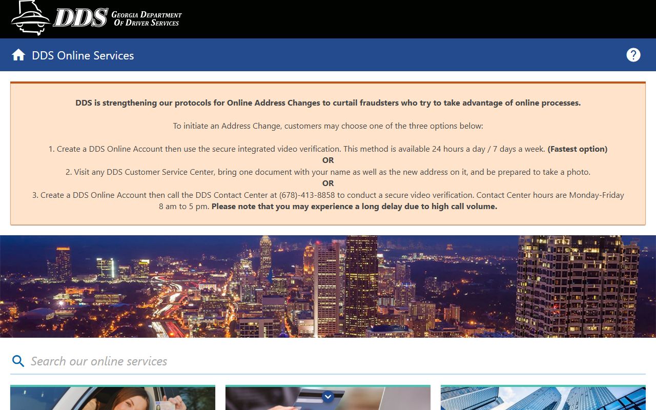 Gwinnett County traffic court records DDS online services